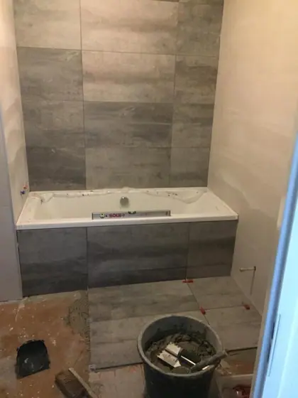 Badkamer renovatie in Zwolle door Klusbedrijf Wajer, foto 5 van 11