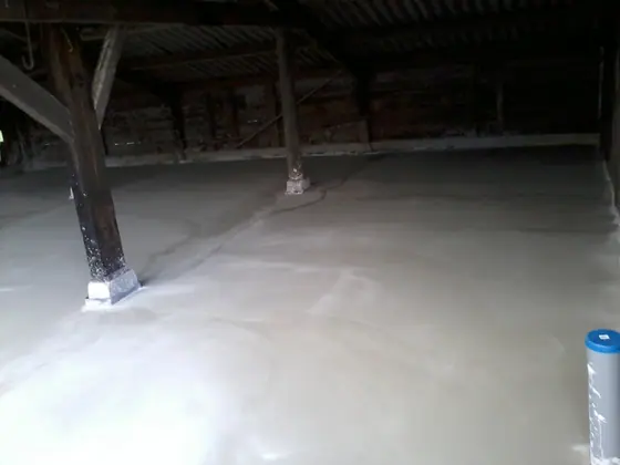 Betonvloer Lettele door Klusbedrijf Wajer, foto 4 van 5