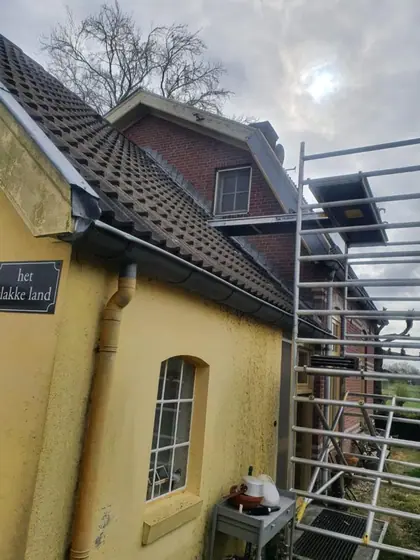 Boeien en gevelbekleding vervangen in Zalk door Klusbedrijf Wajer, foto 3 van 6