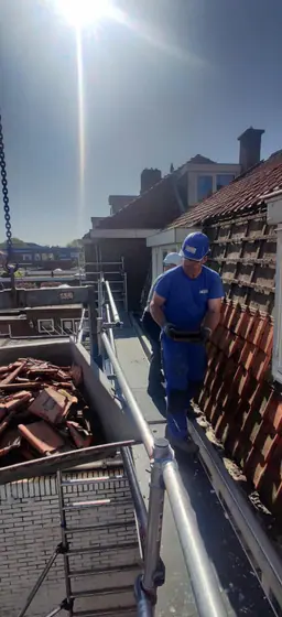 Dakpannen vervangen Kampen door Klusbedrijf Wajer, foto 4 van 15