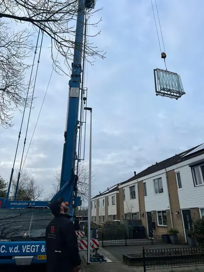 Kozijn vervangen met triple glas IJsselmuiden door Klusbedrijf Wajer
