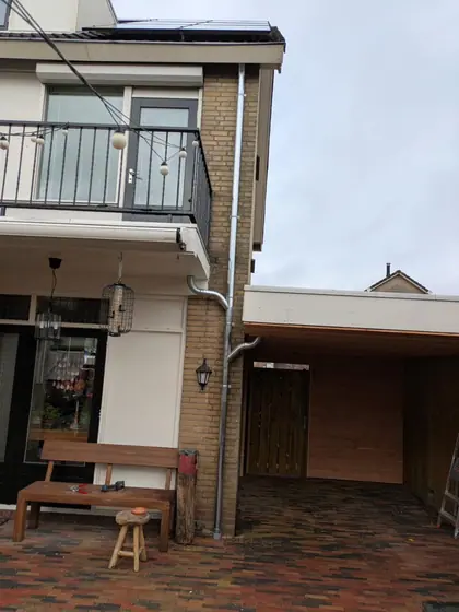 Regenpijp vervangen Kampen door Klusbedrijf Wajer