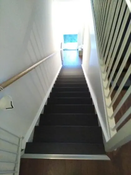Trap bekleden met overzet treden Kampen door Klusbedrijf Wajer, foto 2 van 3